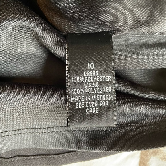 AB Studio Black Dress - Picture 3 of 4